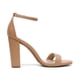 thumbnail image 2 of Sandalias de Tacón Alto Chunky para Mujer DREAM PAIRS Nude Talla 9, 2 of 8