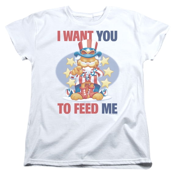 Garfield - I Want You - Women's Short Sleeve Shirt - X-Large
