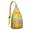 Yellow, variant on Globetrotter Shoulder Backpack - Vintage Travel Design with Anti-Theft Features, Compact Pack for International Trips