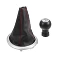 thumbnail image 1 of Pomo de cambio de marcha único Bargains con cubierta 5 velocidades para Suzuki Swift 2005-2010 plástico rojo, 1 of 6