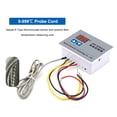 thumbnail image 4 of Amdohai ZFX-W3013A Intelligent Digital Microcomputer Temperature Controller Mini Thermostat with Water-resistant Probe for Freezer Fridge Hatching, 4 of 7