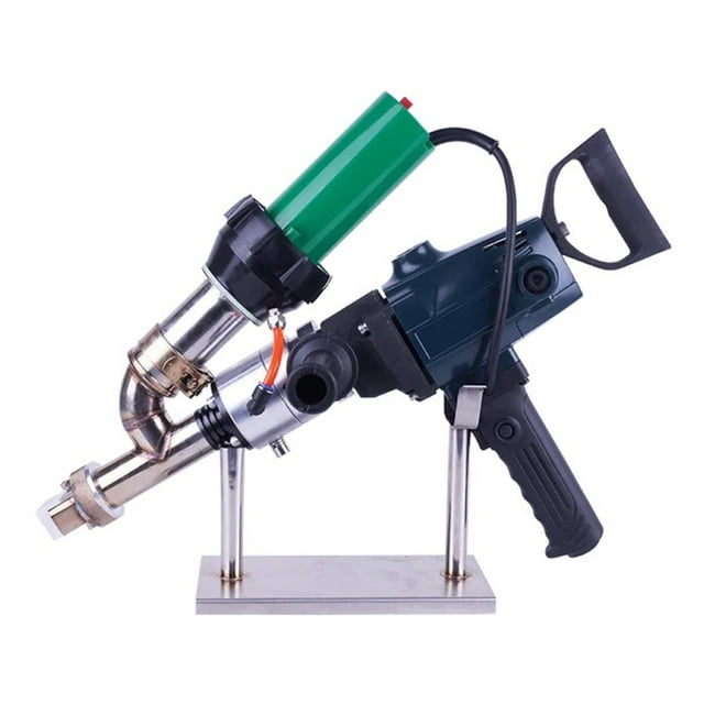 Extrudeuse Omembrane Machine de Soudage par Extrusion de Plastique, Extrudeuse de Soudure Vinyle Pistolet de Soudage à Air Chaud Pistolet de Réparation d'Omembrane pour Joints de Soudage