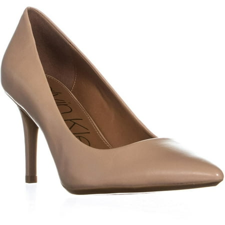 UPC 191712316043 product image for Womens Calvin Klein Gayle Classic Pump Heels, Desert Sand, 6.5 US / 36.5 EU | upcitemdb.com