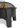 thumbnail image 6 of Real Flame Forsyth Wood-Burning Iron Fire Pit in Black, 6 of 11