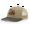 Khaki/Chocolate Chip/Khaki, variant on Men's Embroidered Mesh Back Trucker Hat - Thank A Farmer, American Flag & Tractor Design, Loden/Black
