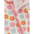 thumbnail image 5 of Infant Baby Boys Girls Jumpsuit, Long Sleeve Crew Neck Strawberry/Flower Print Fall Romper, 5 of 7