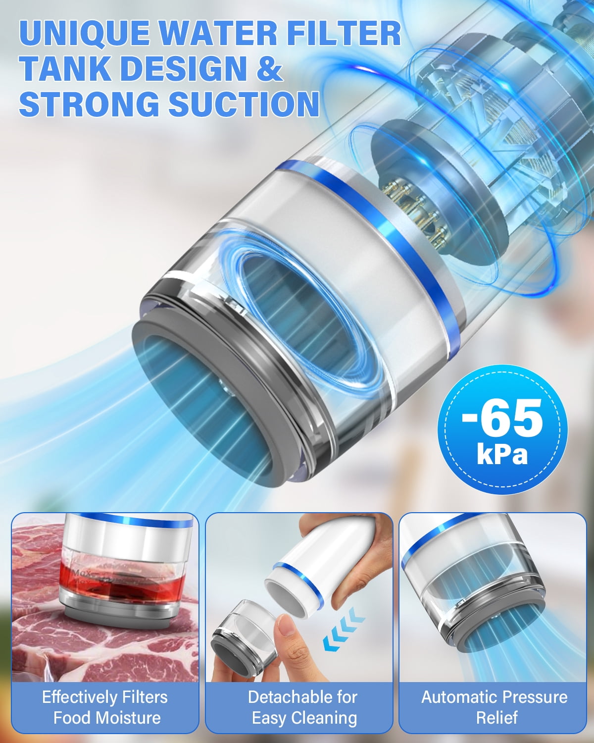 Handheld Vacuum Sealer for Food Vacuum Sealer Machine