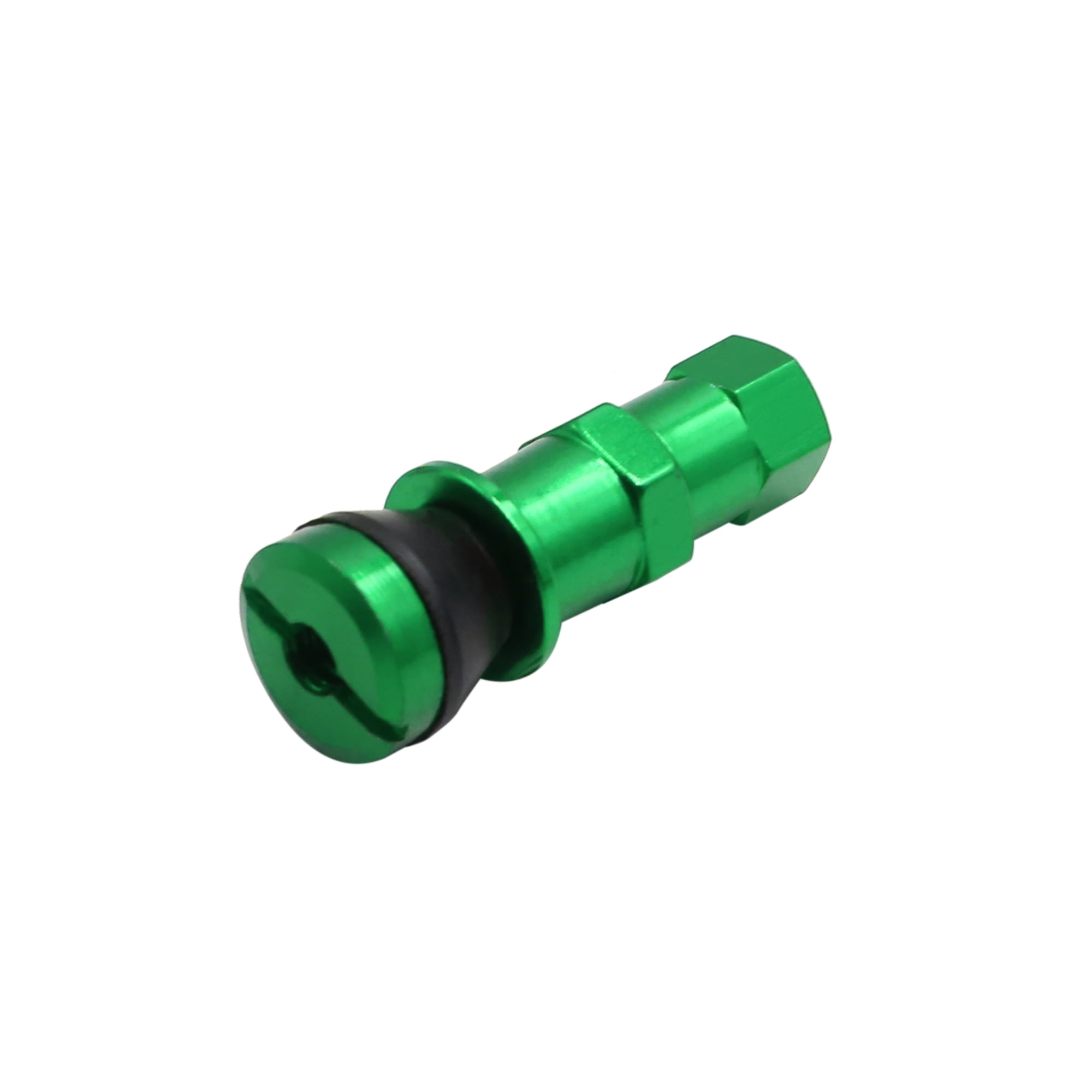 Green Aluminum Alloy Outer Mount Tubeless Tire Valve Stems for Car