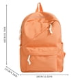 thumbnail image 3 of Weebloom Large School Backpack For Kids Girls Bookbag Middle High School College Orange, 3 of 4