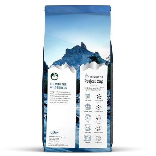 City Brew Rolling Rivers Blend Dark Roast Ground Coffee, 12 oz