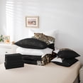 thumbnail image 6 of jejeloiu Wild Cheetah 7-Piece Bedding Comforter Set,Woodland Animal King Bedding Sets,Black Brown Bed Sheets For Adults,Ultra Soft Home Decor Reversible, 6 of 8