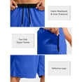 thumbnail image 3 of Generic Men's Athletic Shorts with Pockets 11" Long Basketball Shorts Lightweight Quick Dry Gym Workout Shorts, 3 of 3