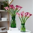 thumbnail image 4 of Garden Home Elegant DIY Bridal Real Touch Bouquet Fake Flowers Artificial Calla Lilies Silk Plants BLACK, 4 of 8