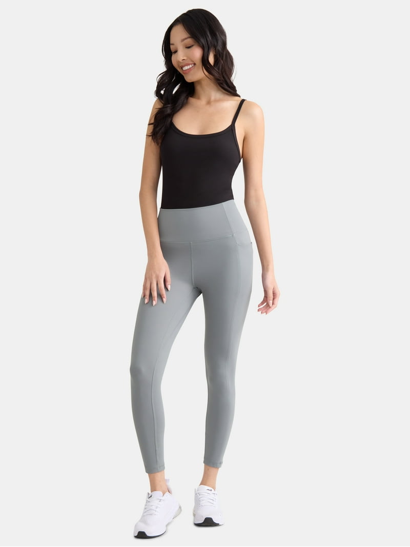 Avia SoftSculpt High Rise Leggings - 4-Way Stretch - Walmart.com