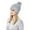 Light Gray, variant on Fgnfyis Winter Hat For Women Knit Ear Snow Cap With Warm Soft Texture Yellow One Size