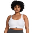 thumbnail image 2 of Sujetador deportivo Under Armour Infinity Mid Impact para mujer blanco/negro, 2 of 6