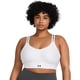 thumbnail image 2 of Sujetador deportivo Under Armour Infinity Mid Impact para mujer blanco/negro, 2 of 6