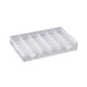 thumbnail image 2 of Injueey Caja de almacenamiento ajustable para manualidades de plástico con ranura para 36 compartimentos, contenedor de herramientas Almacenamiento y organización del hogar Injueey JJ2975-00, 2 of 6