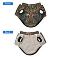 thumbnail image 5 of Pet Winter Coat Snow Zipper Clothing Cold Weather Dog Vest Warm Puppy Coat Aztec Seamless Illustration, 5 of 8