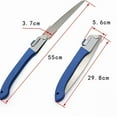 thumbnail image 3 of Mini Portable Home Manual  Hand Saw for Pruning Trees Trimming Branches Shaping Christmas Trees Camping Anti-skip Hand Steel Saw, 3 of 6