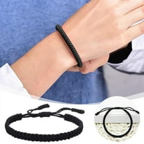 Handmade Tibetan String Bracelet Adjustable Woven Rope Knot Friendship Bracelet for Men Women