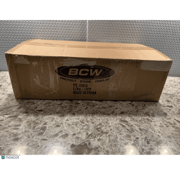 BCW Penny Card Soft Sleeves CASE 100 Packs of 100 for Standard Sized Cards 10000