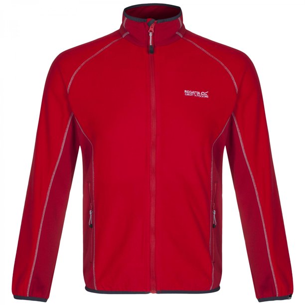 Regatta Great Outdoors - Forro polar con cremallera completa Modelo Ashton hombre caballero (Pimiento)