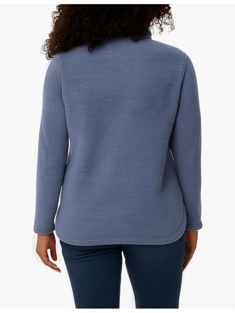 32 Degrees Heat - Women's Mock Neck Fleece 1/4 Zip Pullover