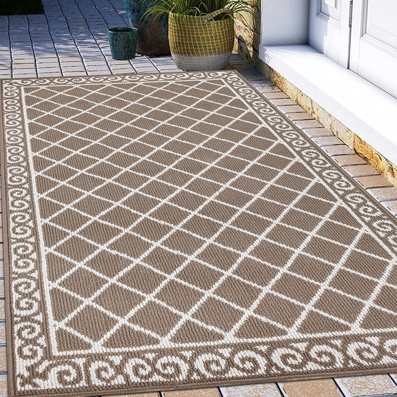 Washable Runner Rug 20"x59" Indoor Door Mat Runners,Non Slip Dirt Trapping Rug Runner Floor Mats Carpet Runners for Entryway Hallway Kitchen Garage Laundry Room