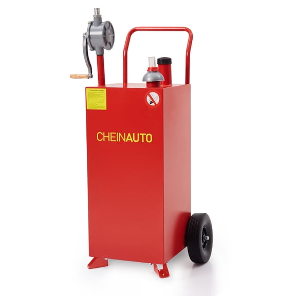 30/45/50 Gallon Portable Oil Transfer Fluid Diesel Fuel Storage Tanks Gas Caddy Storage Diesel Kerosene Storage Containers for Boat, Atv, Car, Motorcycle