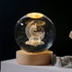 thumbnail image 4 of Luz De Noche De Bola De Cristal, 4 of 6