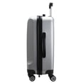 thumbnail image 3 of Silver New Jersey Devils 20" 8-Wheel Hardcase Spinner Carry-On, 3 of 5