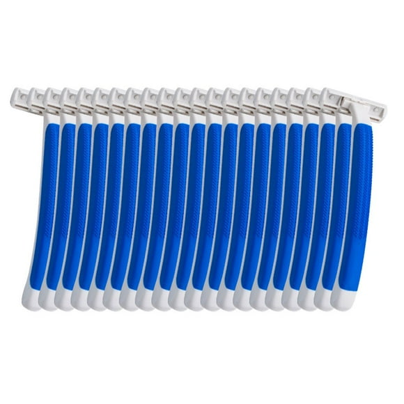 20X Small Mens Two Blade Disposable Razors Throw Away Face Wet Dry Shaver