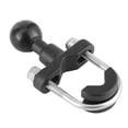 thumbnail image 4 of AMONIDA Handlebar Rail Mount Base, Motorcycle Handlebar Rail Ball Mount Base Kit Phone Holder Fixing Bracket Universal Accessory, 4 of 8