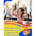 thumbnail image 2 of Anillo Fidget Toys KLT a granel, 100 unidades, para aliviar el autismo de los niños, 2 of 7