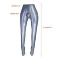 thumbnail image 5 of PVC Inflatable Mannequin Male Leg Torso Model Half Body  Display Props, 5 of 5