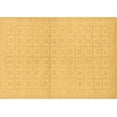 thumbnail image 1 of Ahgly Company Indoor Rectangle Oriental Brown Modern Area Rugs, 4' x 6', 1 of 4