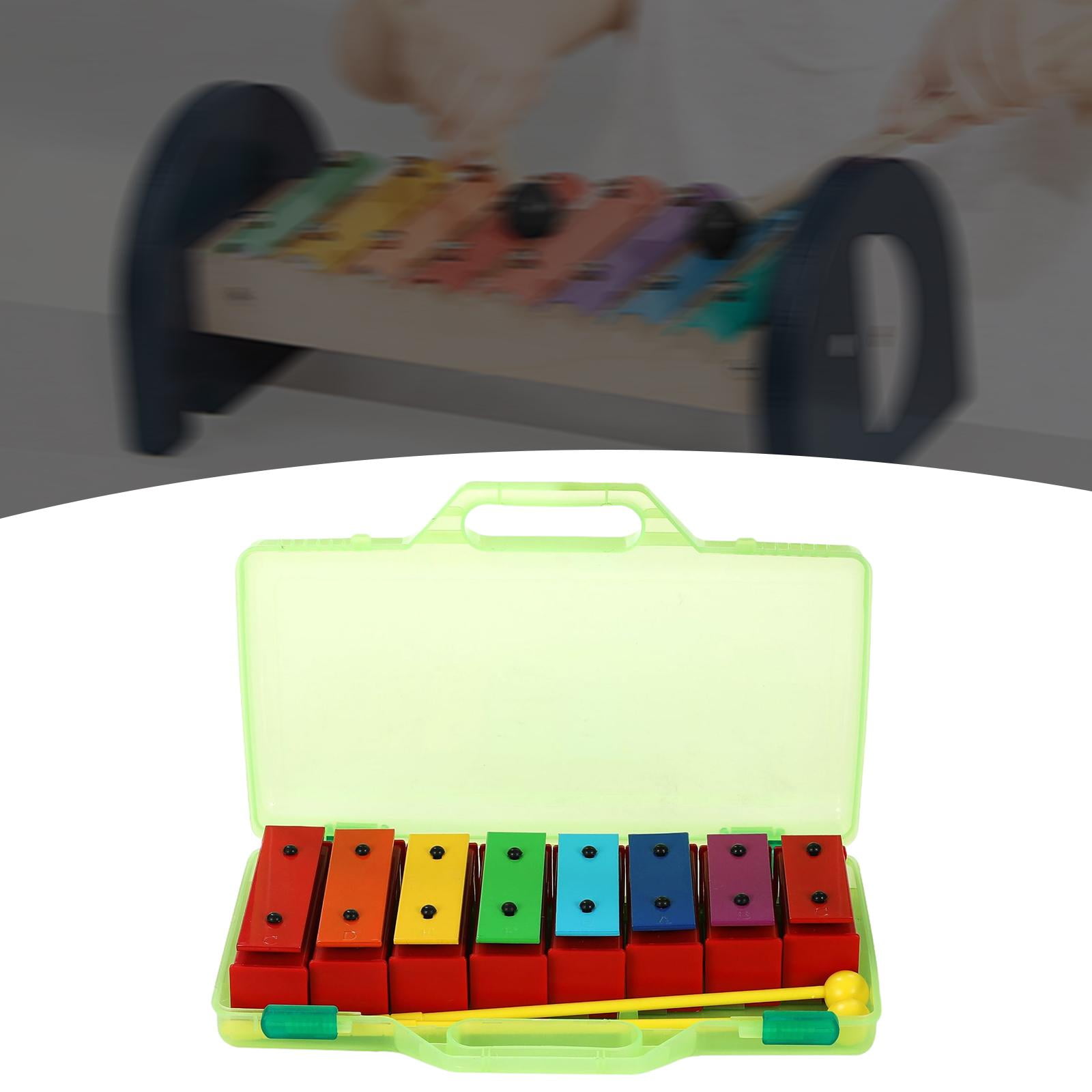 LeeQinersw Kids Xylophone Educational Music Toy Pounding Toy 8 Notes Glockenspiel Xylophone 15R