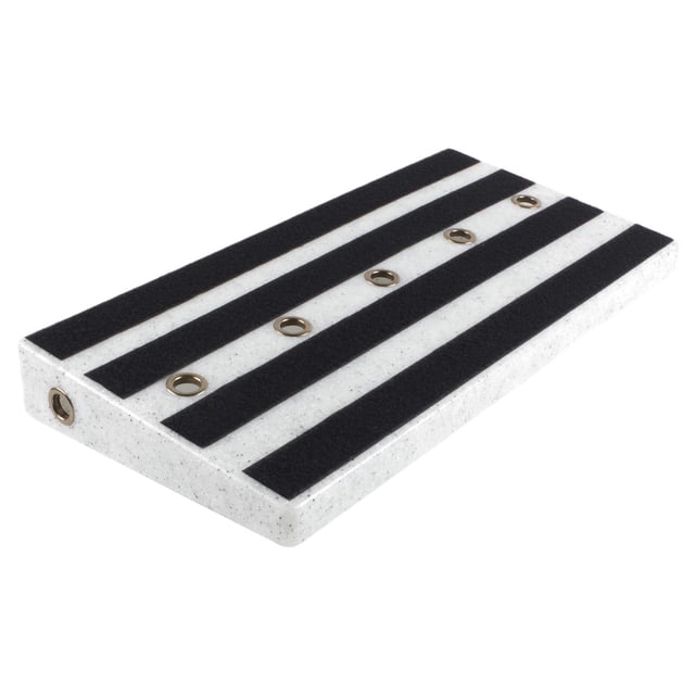 Tablero de pedal de efecto de guitarra, pedalero de bajo universal ligero y fácil de transportar, suministro de cable para accesorios de guitarra