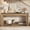 Natural & Black, variant on Finmind 70.9" Long Farmhouse Console Table, Narrow 2-Tier Sofa Table Behind Couch for Living Room, Entryway, Hallway, Natural & Black