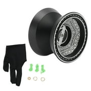 Responsive Yoyo Beginner Black Fashionable Player Yoyo Toy Gift with Replacement Bearing Strings