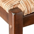 thumbnail image 3 of Winsome Wood Kaden Rush Seat Bar Stool Set, 29", Walnut Finish, 3 of 5