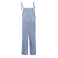 thumbnail image 5 of CFXNMZGR Jumpsuits for Women Fashion Bib Pants Overalls Baggy Rompers Jumpsuits with Pockets Casual Loose Bib Overall on Clearance, 5 of 6