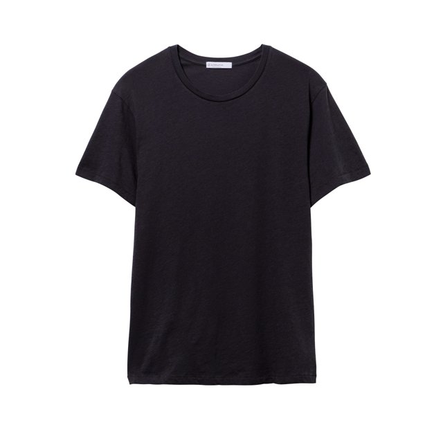 Alternative Apparel - Camiseta de Orgánica para Hombre (Negro Real)