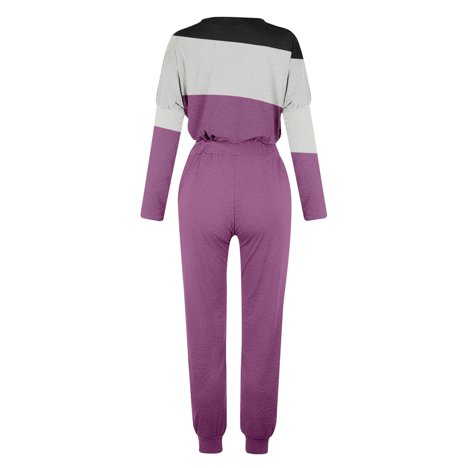 absuyy Women Sweatsuits 2pcs Sets To resist cold Sets Leisure Fashion ...