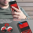 thumbnail image 5 of SOATUTO For Google Pixel 8 5G/Pixel 8 Pro Case Built-in Card Holder & Kickstand & Slide Camera Cover Fit Magnetic Car Mount Holder Case For Google Pixel 8/Google Pixel 8 Pro - Pixel 8,Red, 5 of 8