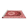 thumbnail image 2 of Ahgly Company Machine Washable Indoor Rectangle Abstract Red Modern Area Rugs, 2' x 5', 2 of 4