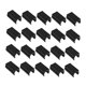 thumbnail image 5 of BESTYASH 30Ud Abrazaderas Antivibración Para De En Casa Material PP Negro, 5 of 8