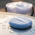 thumbnail image 6 of Round Microfiber Car Polishing Waxing Sponge Pad with Elastic Hand Strap for Auto Cleaning Detailing Applicator, 6 of 6