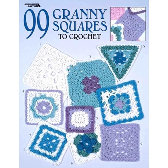 Pre-Owned 99 Granny Squares to Crochet (Paperback) by Kathy Norris